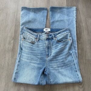 PAIGE Laurel Canyon High Waisted Blue Bootcut Jeans size 30